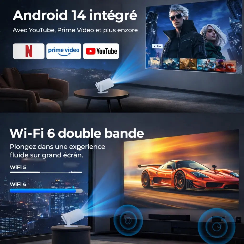 Projecteur 4K Magcubic HY300 Pro